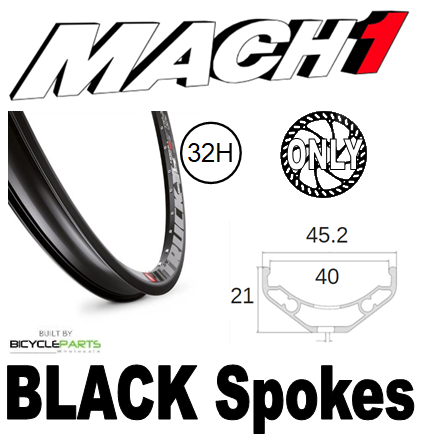 Novatec Boost Mach1 Trucky-40 27.5/650B Front Wheel