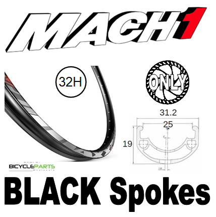 Mach1 MAXX 29er Wheelset - 8/11 Speed, 12mm T/A, 6 Bolt Disc, Novatec Hub