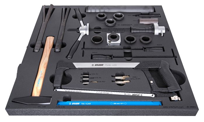 Unior 628648 Frame & Fork Tool Set - 15 Pieces