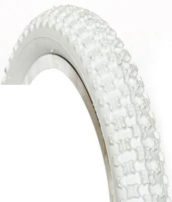 Duro 20 x 1.75" White Bicycle Tire - Fast Rolling & Durable