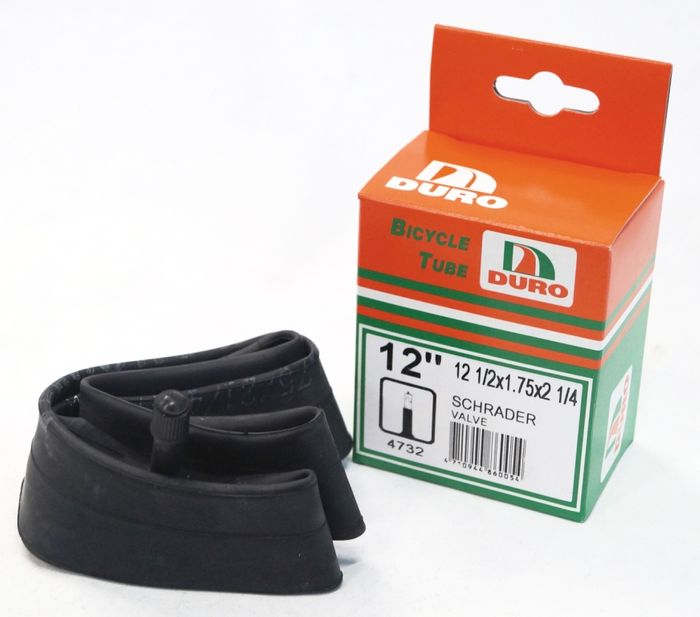 Duro 12.5x1.75x2.25 Bike Inner Tube - A/V Valve