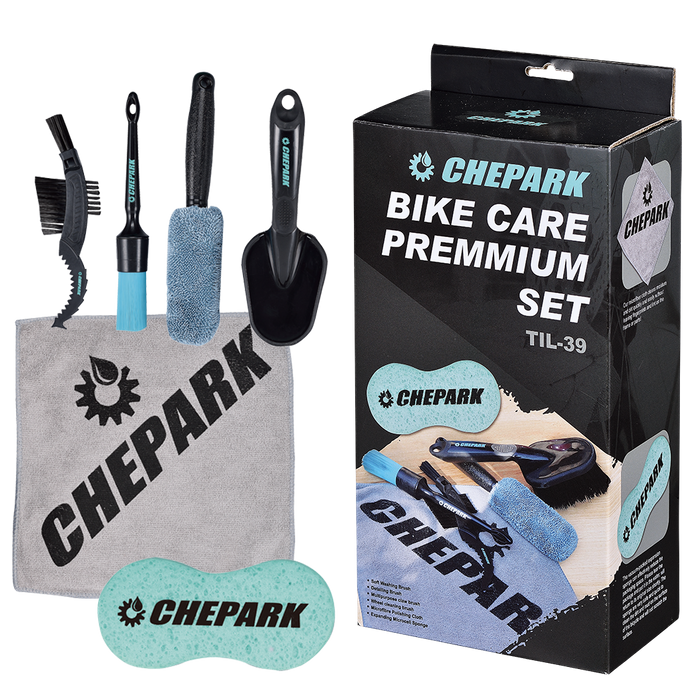 CHEPARK CP59 Bicycle Cleaning Brush Set - Premium Quality