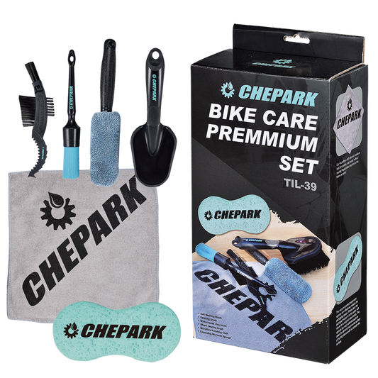 CHEPARK CP59 Bicycle Cleaning Brush Set - Premium Quality