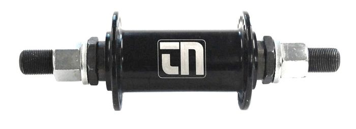 Tuf-Neck Front Hub 36H 14mm Black - Loose Ball