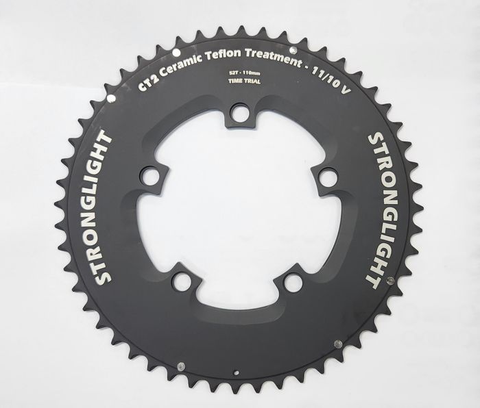 Stronglight CLM Time Trial Chainring - 52T 11/10 Speed 110BCD