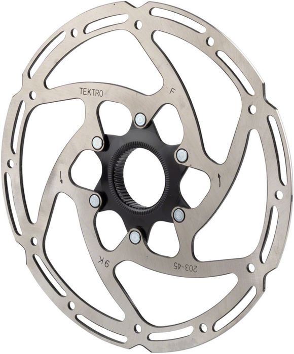 Tektro Disc Rotor - Centerlock 180mm Stainless Steel for 2.3mm Calipers