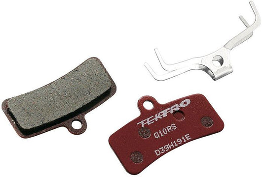 TEKTRO Q10RS Disc Brake Pads - Resin, 4 Piston, Red