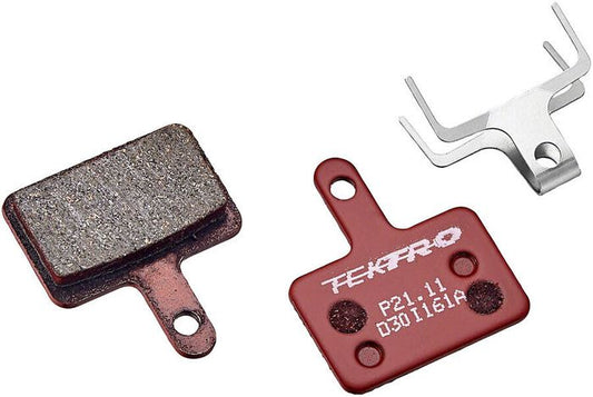 TEKTRO P21.11 Disc Brake Pads - 2 Piston, Red Color, 5mm Thick