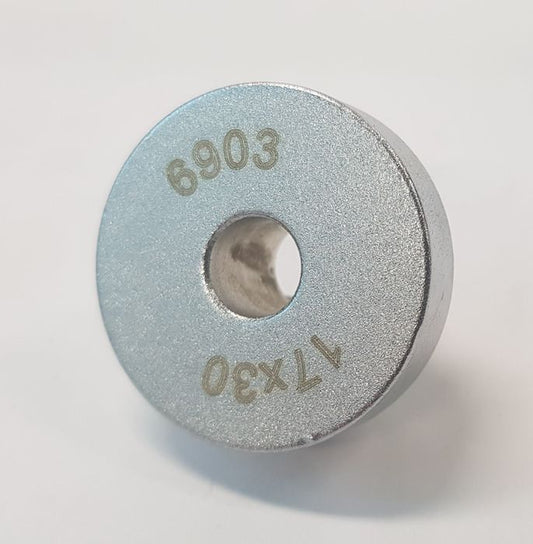 Unior U1620/1709/1713 Bearing Press Adaptor - 17x30mm - 6903