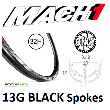 Mach1 MAXX 27.5/650B Wheelset - Boost Hub, 6 Bolt Disc, 8/11 Speed