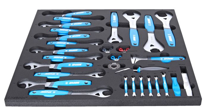 UNIOR 628628 Wheel Tools Set - 35 Pieces in Tray 3