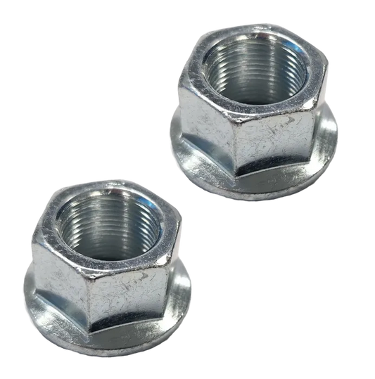 14mm Axle Flange Hub Nut - Pack of 2