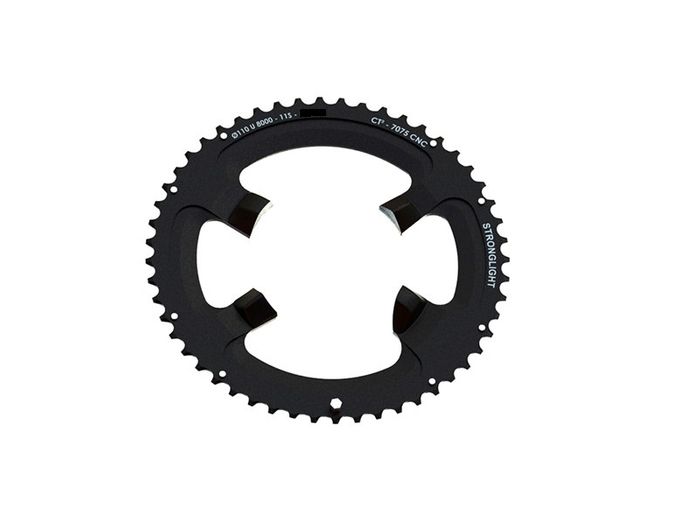 STRONGLIGHT Shimano - alike Ultegra FC-R8000/8050 Road Chainring - 11 Speed, 110 BCD, Outer 54 42 4 Arms