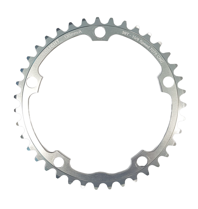 Stronglight Road Chainring 39T Campag 9/10spd - 135 BCD