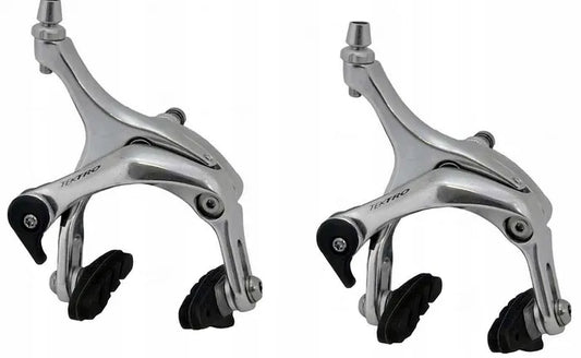 Tektro R315 Brake Set - Silver Alloy Dual Pivot Caliper Brakes