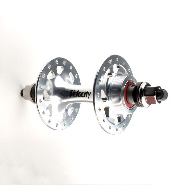 Velocity Formula H68-36 Track Hub - Velocity 120mm Silver