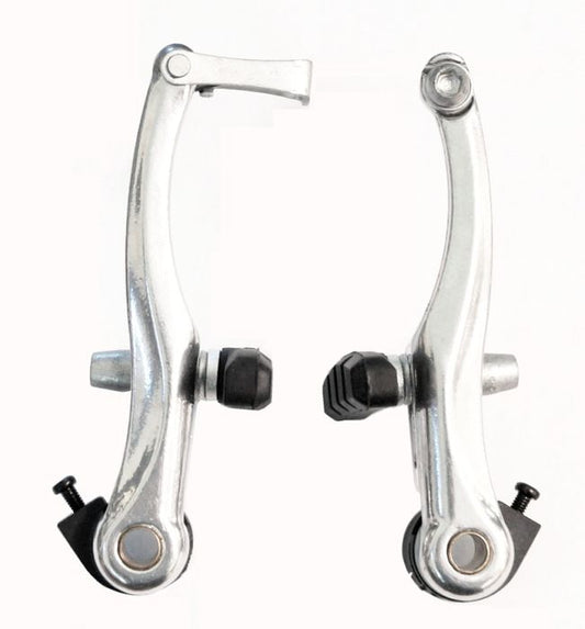 Alhonga BRAKE V-Brake Set - 110mm Alloy Arms, Dual Spring Tension, SILVER