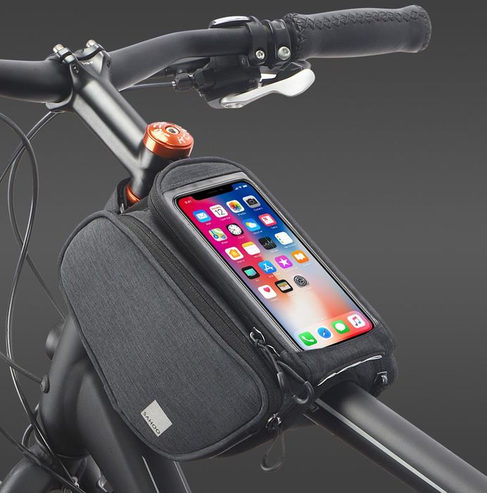 SAHOO Top Bar Double Bag with Removable Phone Holder - 1.5L Capacity