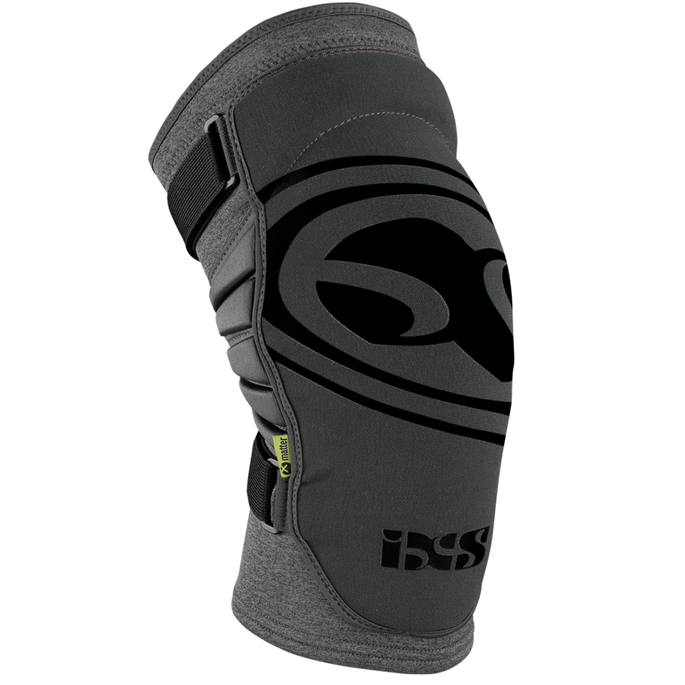 iXS Carve EVO+ Medium Grey Knee Pads Protection