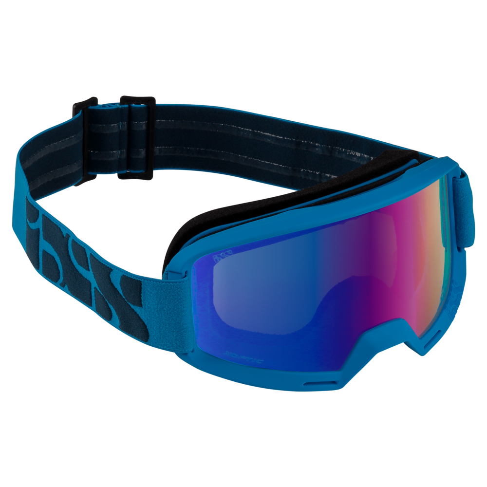 iXS Hack Goggles Racing Blue Mirror Cobalt Lens