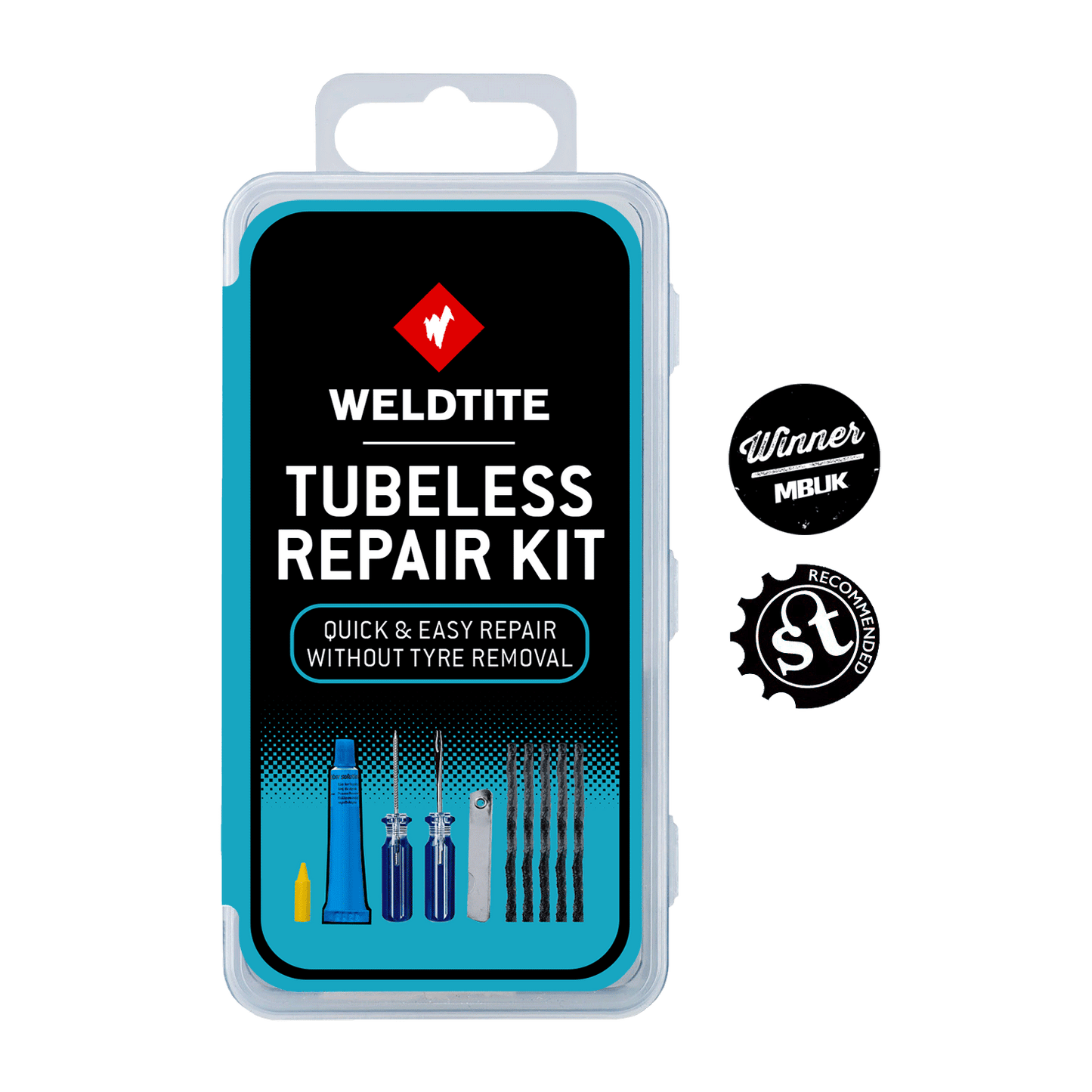 Weldtite Tubeless Repair Kit - Efficient Tire Fix