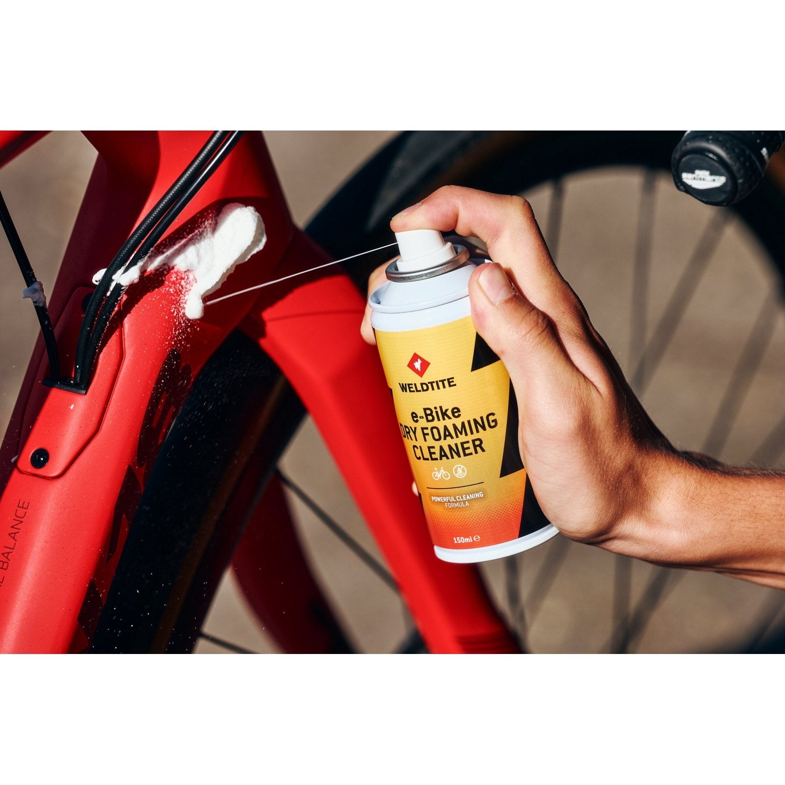 Weldtite e-Bike Cleaner - Dry Foaming, 150ml