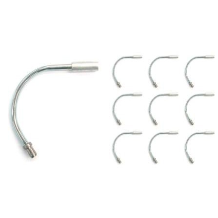 135 Degree Cable Guide - Silver Pack of 10