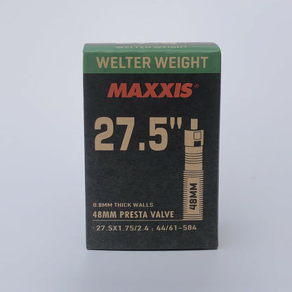 2 x Maxxis 27.5 X 1.75 - 2.4 Presta Valve Bike Inner Tube Bicycle PV 27.5 584