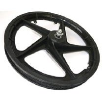 20" Plastic Front Wheel - Black