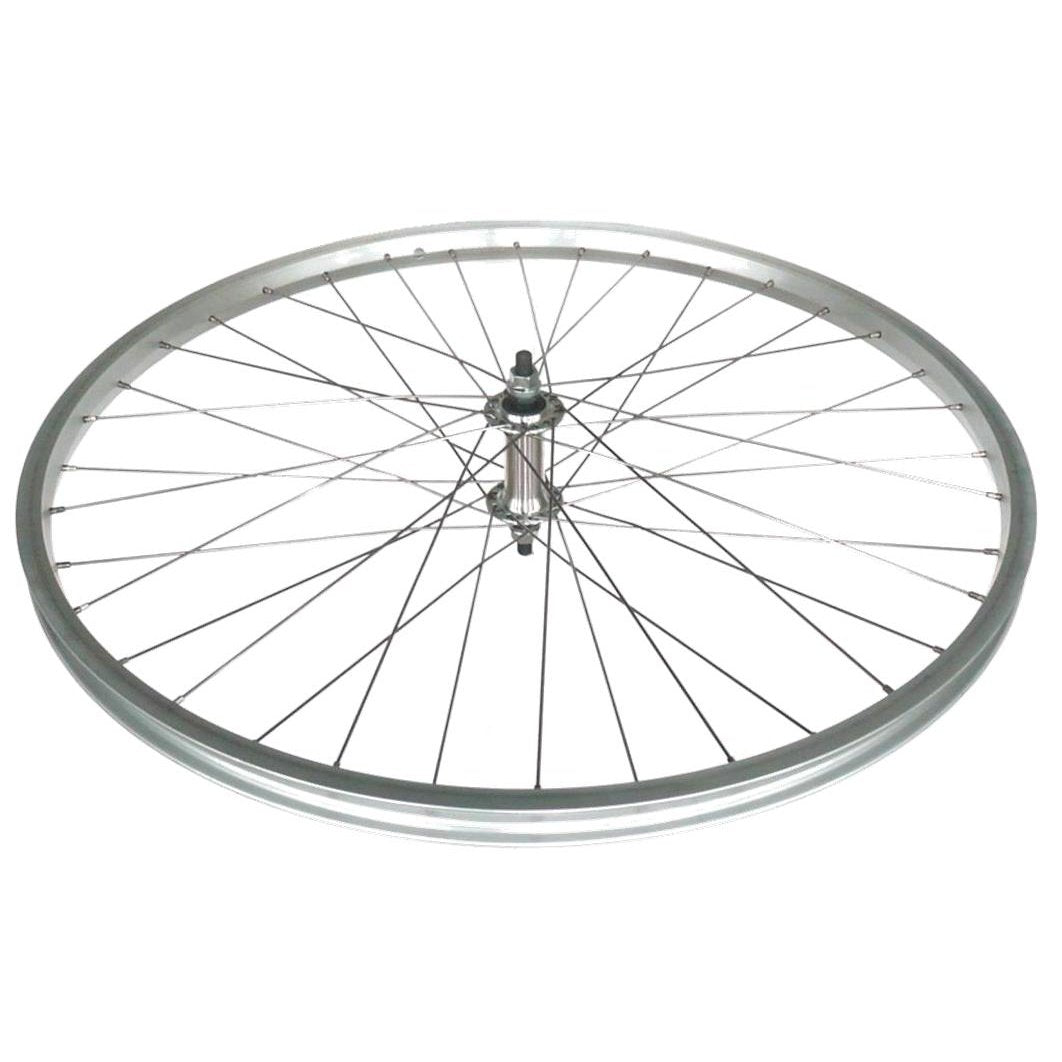 27.5/650B Front Wheel - Silver Alloy Rim & Hub