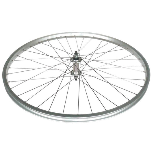 27.5/650B Front Wheel - Silver Alloy Rim & Hub