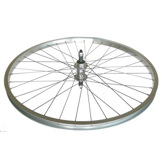 27.5/650B Rear Wheel - Silver Alloy Rim & Hub