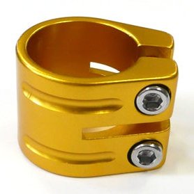 33.3mm Gold S-Clamp - Heavy Duty Metal Clamp