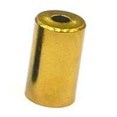5mm Brass Ferrule Gold 100-Pack