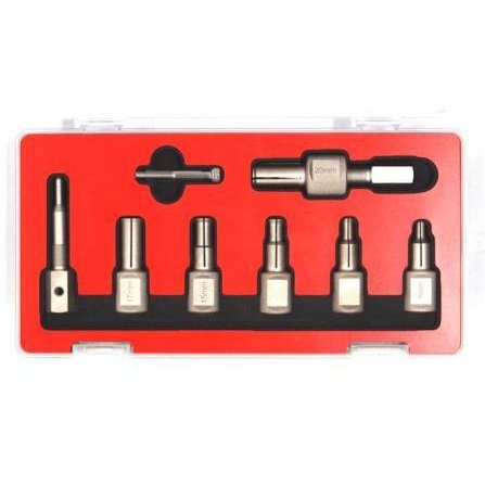 8-Piece Bearing Removal Tool Set - Puller NOT Included