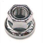 9mm Track Nut with Integrated Washer - Chrome Plated