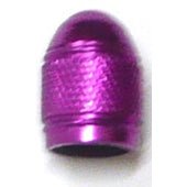 A/V Purple Valve Cap Pair - Durable & Stylish