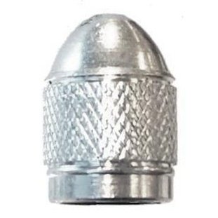 A/V Silver Valve Cap - Durable Protection for Your Tires