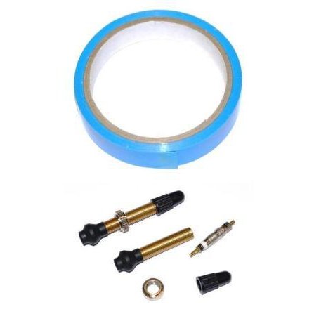 AlexRims Tubeless System - Valves & Rim Tape Kit