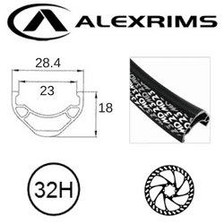 AlexRimsRims MD23 29er Rim - Tubeless Ready, Disc Brake, Eyeleted