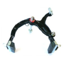 Alhonga BMX Caliper Brake - Front, Nutted, BLACK