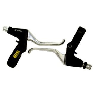 Alhonga V-Brake Lever - 3 Finger Alloy Pair for Grip Shifters