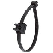 Alligator Brake Cable Clamp - Up to 6mm, Black 2 Pack