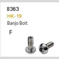 Alligator HK-19 Banjo Bolt Fitting - Stainless Steel 10 Pack