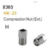 Alligator HK-23 Hydraulic Hose Fitting Compression Nut - Stainless 10 Pack