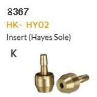 Alligator Hayes HK-HY02 Hydraulic Hose Fitting - Brass Insert 2.7x6.7x12.8L