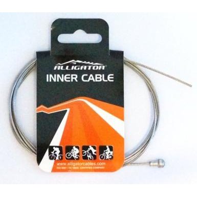 Alligator ROAD Brake Inner Cable - 31 Strand Stainless 1.5mm x 1700mm Shimano/Sram