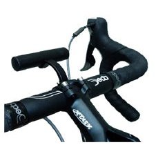 Alloy Computer & Light Bar with Stem Bolt Mount - Black