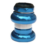 Alloy Headset 1-1/8 x 26T Threaded Blue - Water Seal