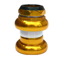 Alloy Headset 1-1/8 x 26T Threaded Water Seal Gold